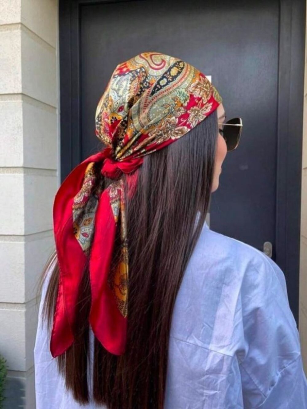 Boho PaisleyHeadscarfH9